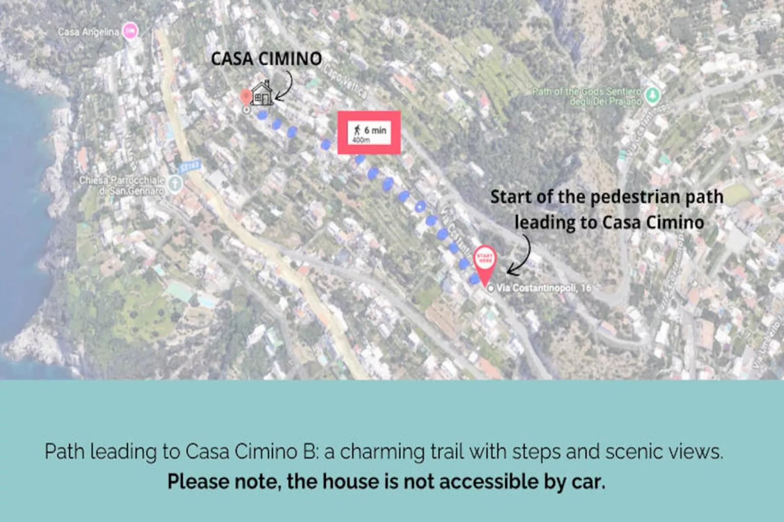 Appartements à Praiano-Nicht zugeordnet