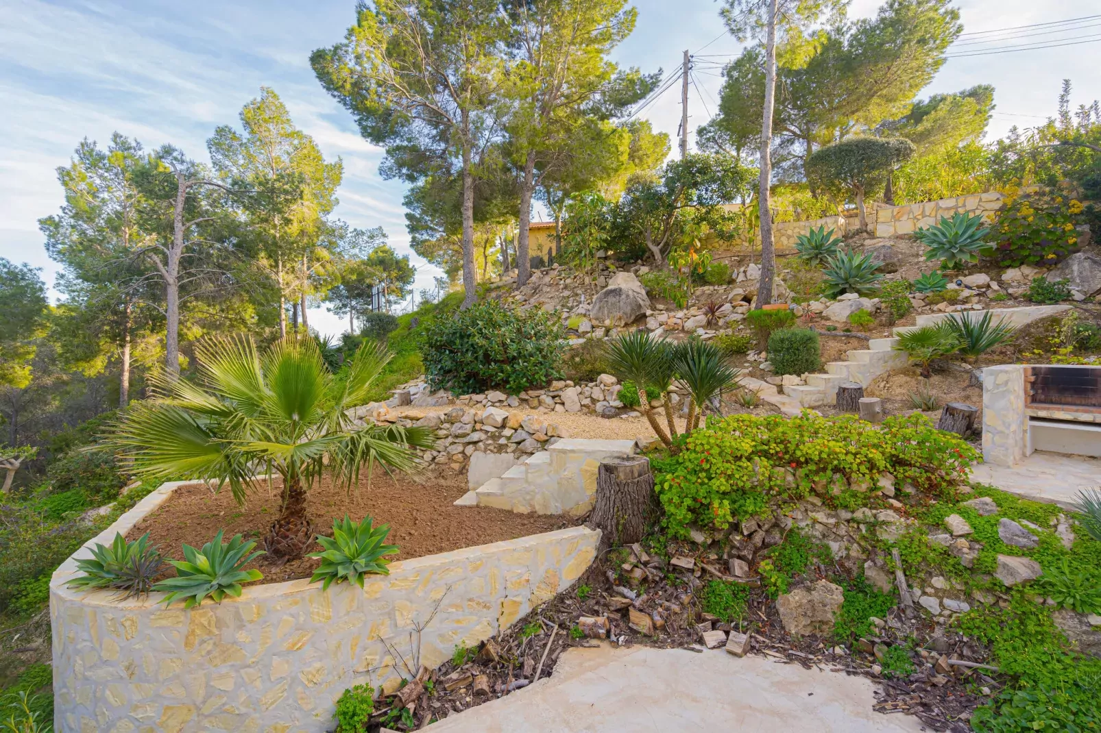 Casa Sabina-Gardens summer