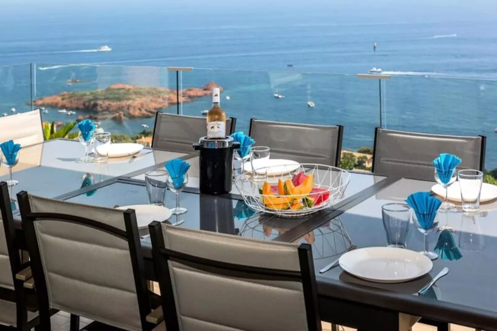 Sublime Villa Azur&eacute;enne 8 Pers, Piscine Et Vue Mer-Untagged