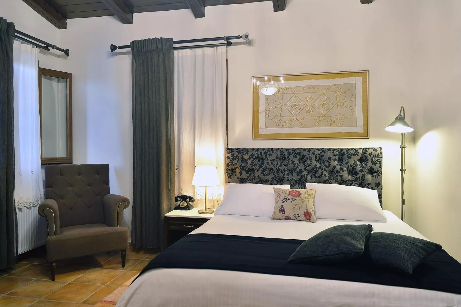 Villa Arhontariki 8prs-Schlafzimmer