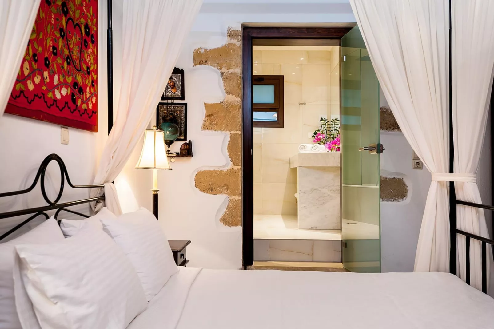 Villa Arhontariki 8prs-Schlafzimmer