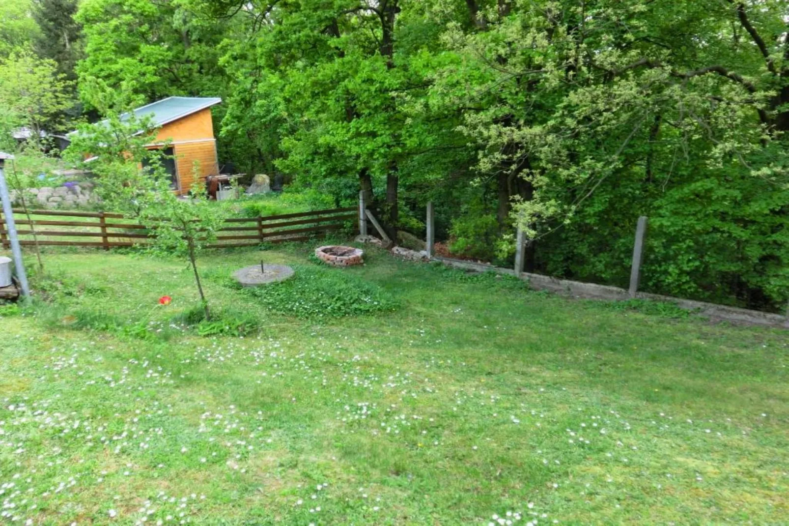Ferienhaus Donauknie-Gardens in summer