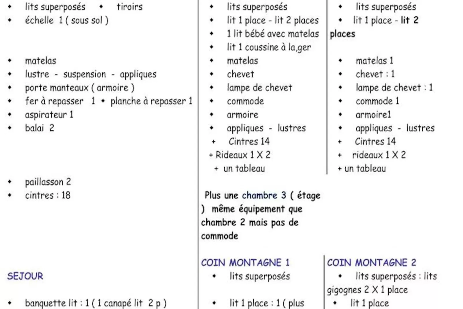 Résidence Chal. Les Chandelles-Nicht zugeordnet