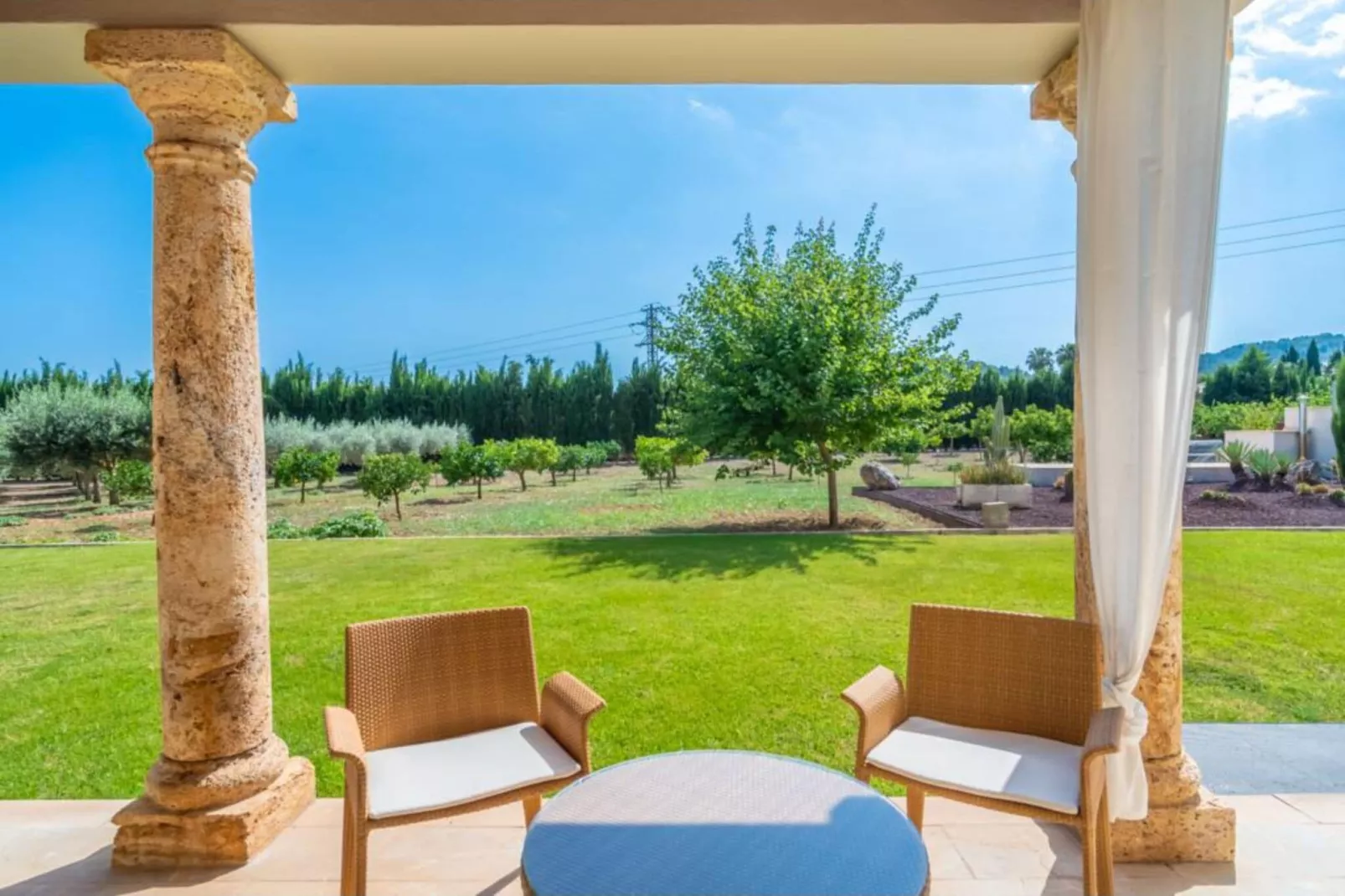 Ses Rentadores-Terrace balcony