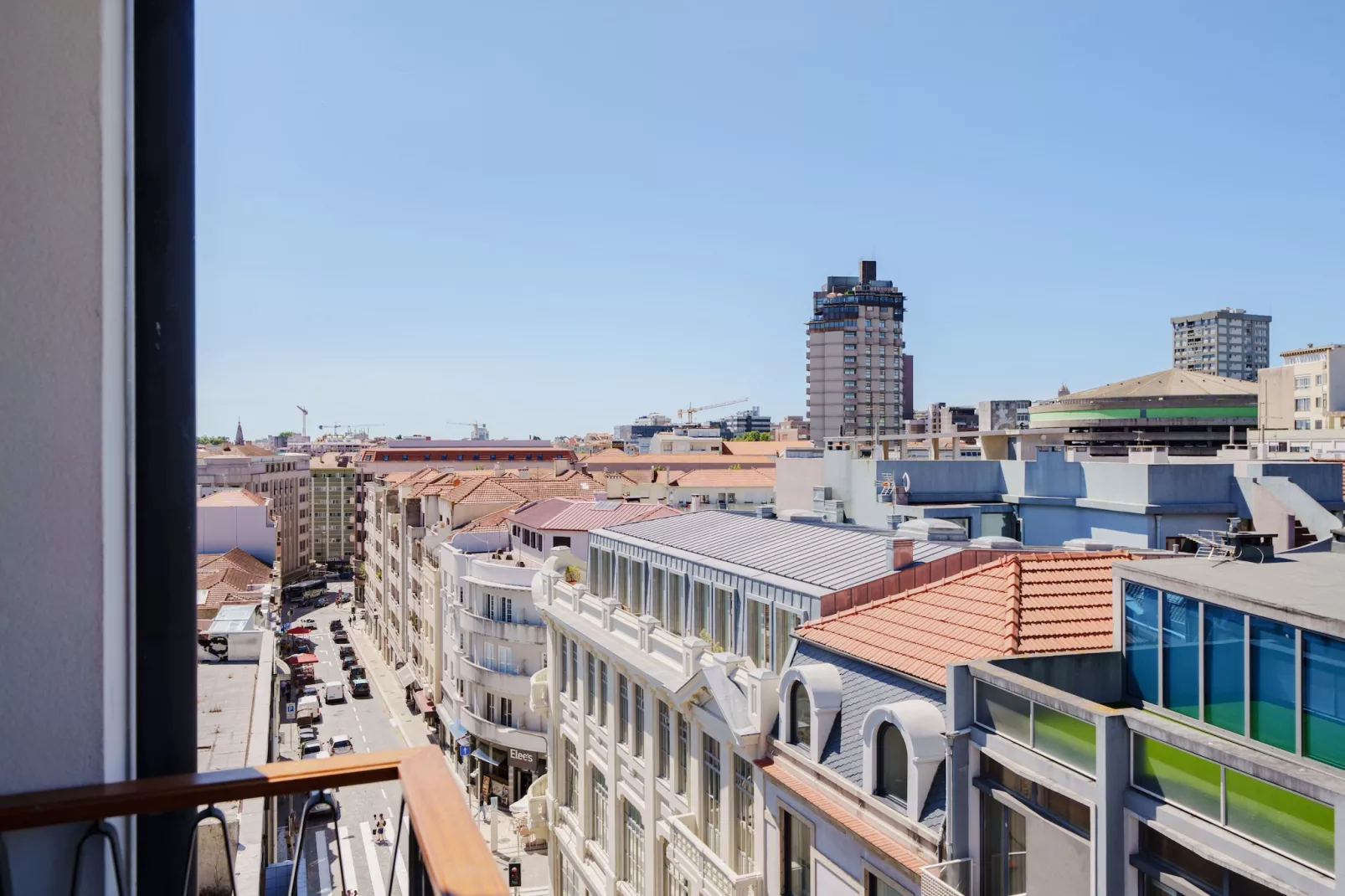 Feel Porto Firmeza Coworking & Flat 3.3-Terrasse/Balkon