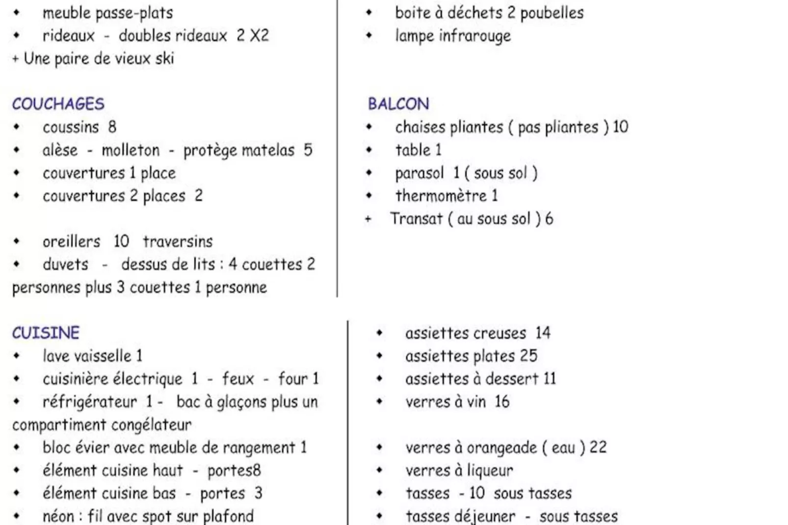 Résidence Chal. Les Chandelles-Nicht zugeordnet