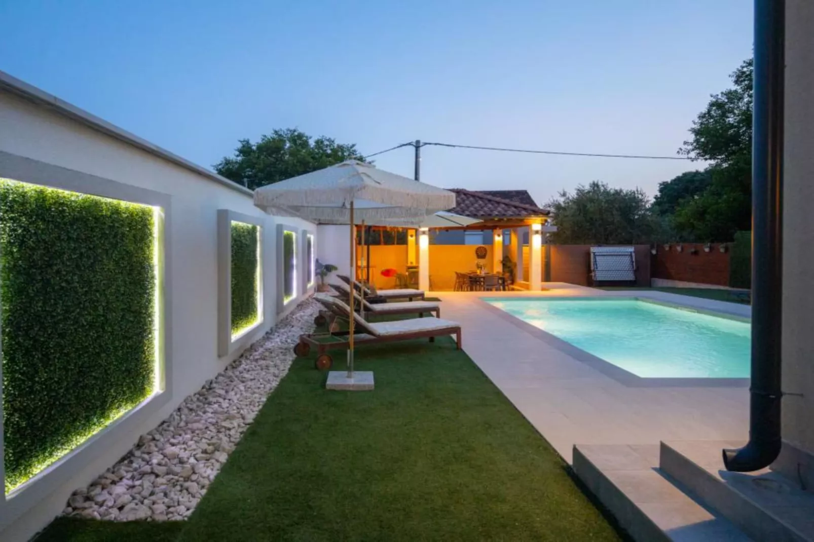 Lux Vintage House Bella Vita Biograd na Moru with Pool-Swimming pool