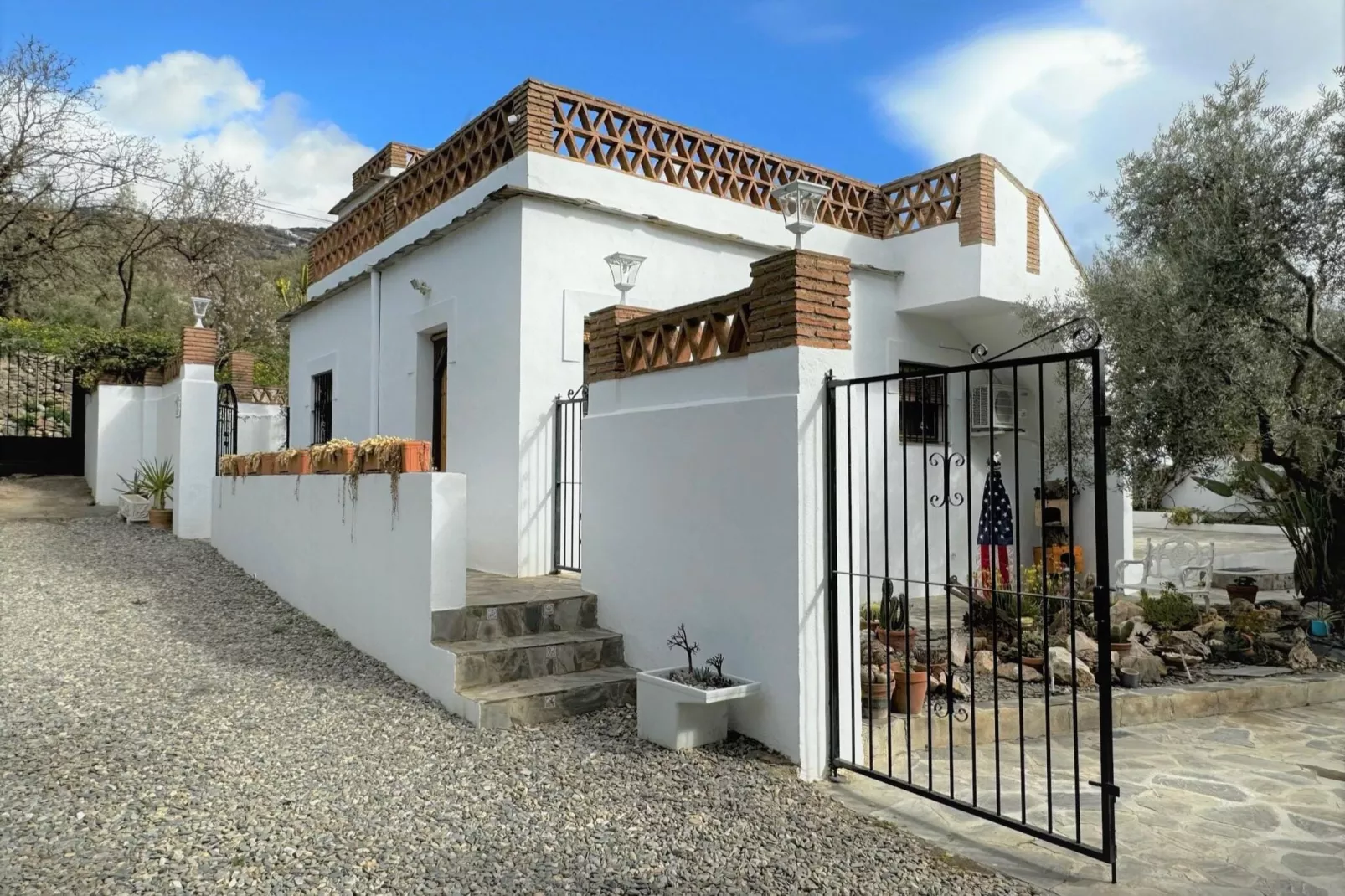 Cortijo de Santa Cruz-Extérieur été