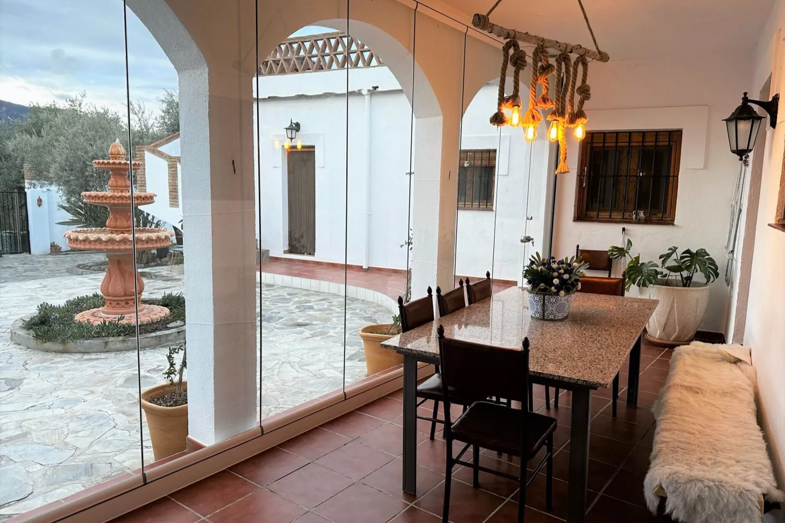 Cortijo de Santa Cruz-Balcon-terrasse