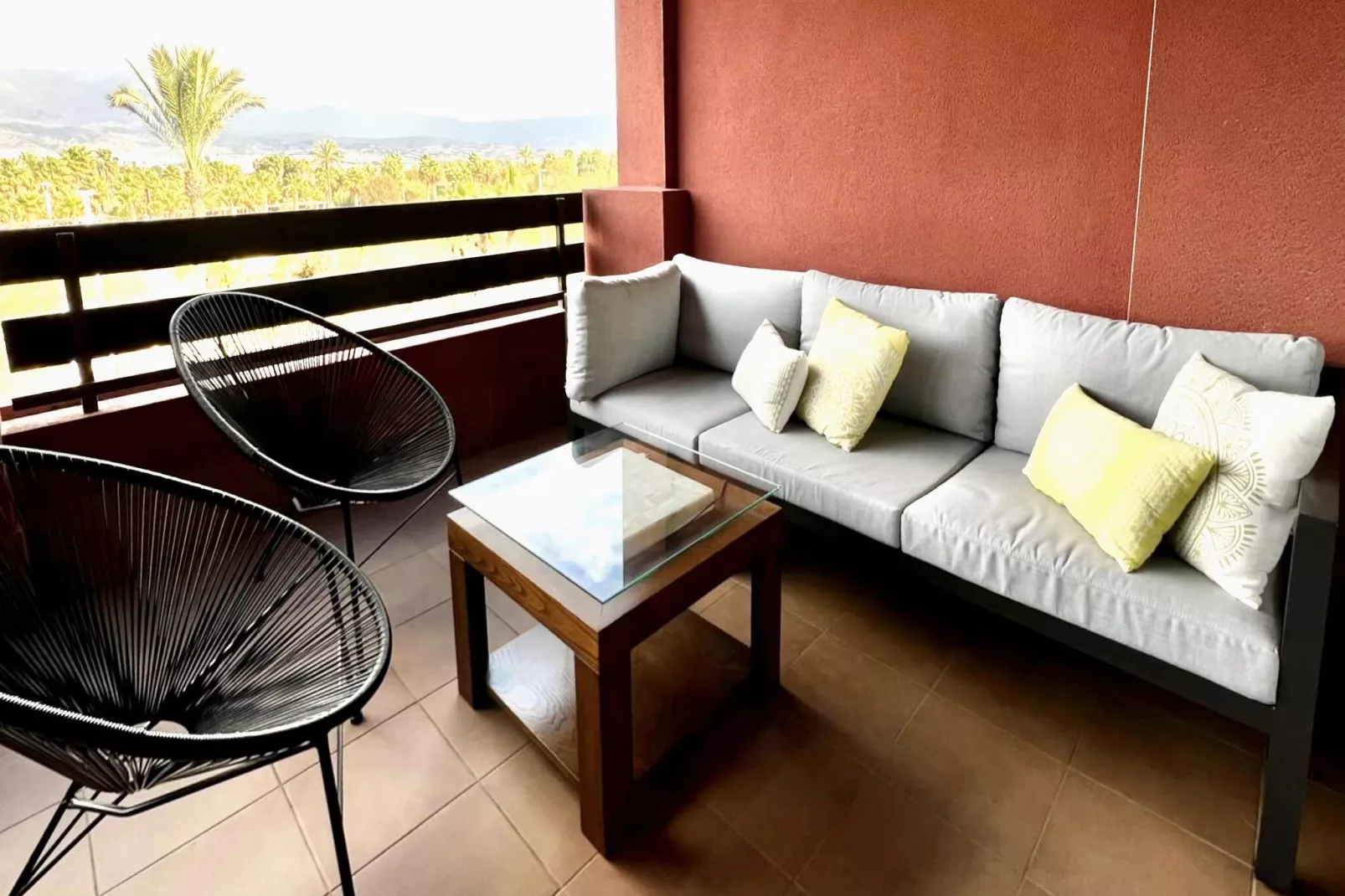 Apartamento los Moriscos Golf-Terrace balcony