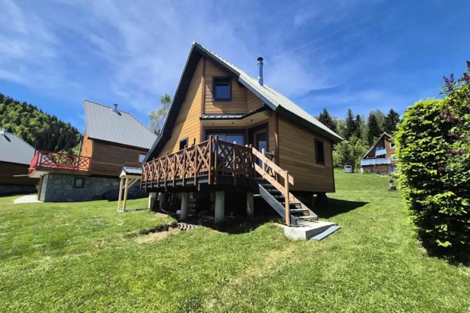 Chalet Nordique Pour 6 Personnes à La Féclaz - Piscine été-Untagged