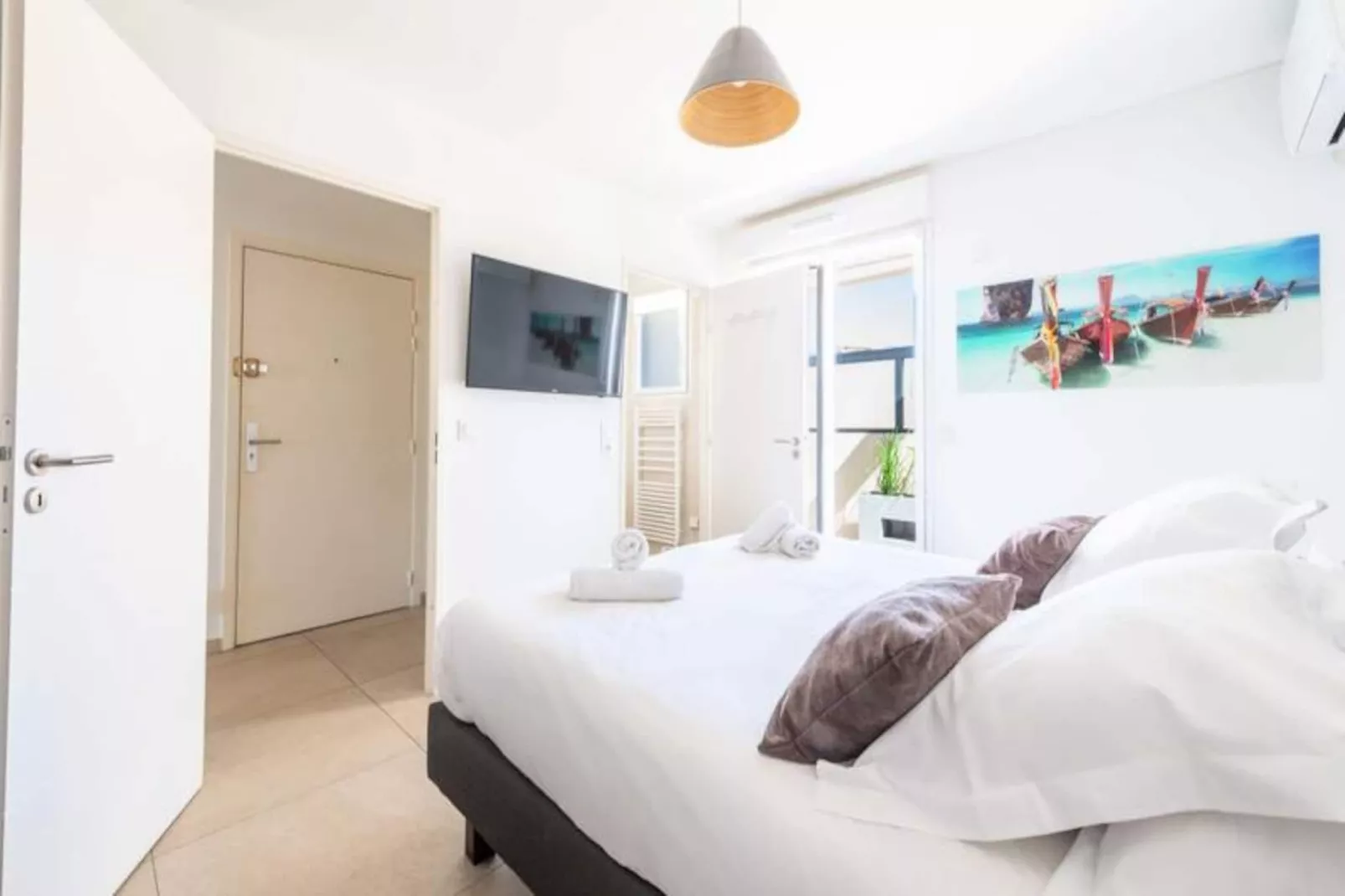 Résidence 4p Rooftop Avec Jacuzzi & Parking, Cannes-Nicht zugeordnet