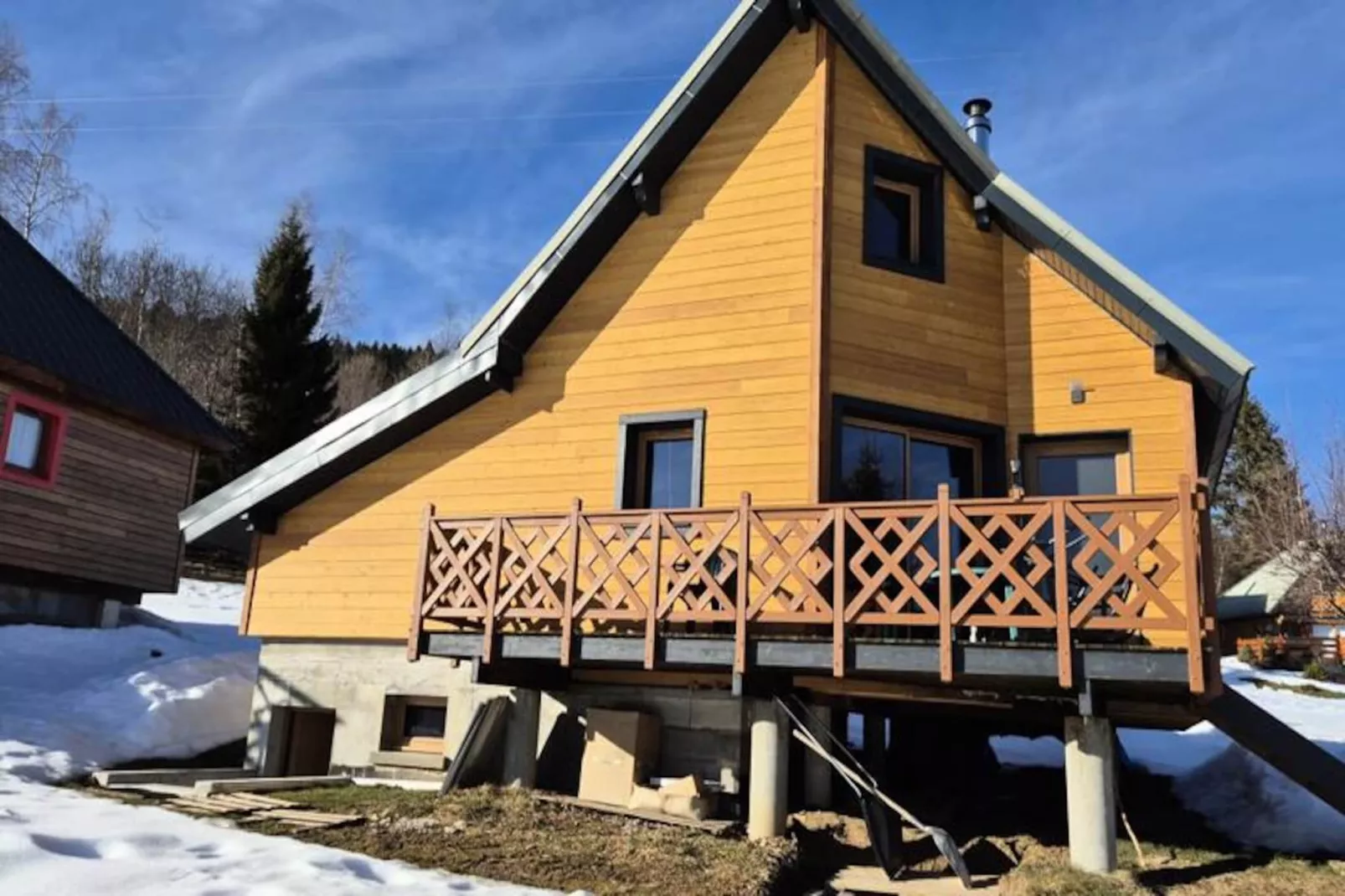 Chalet Nordique Pour 6 Personnes à La Féclaz - Piscine été-Untagged
