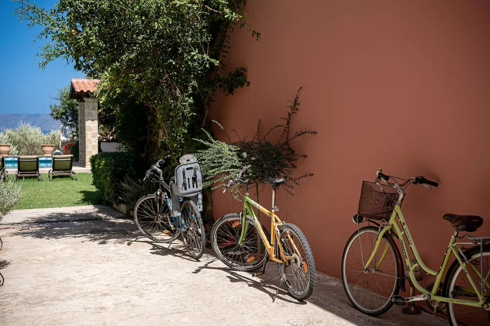 Villa Arhontariki 4prs-Parkeinrichtungen