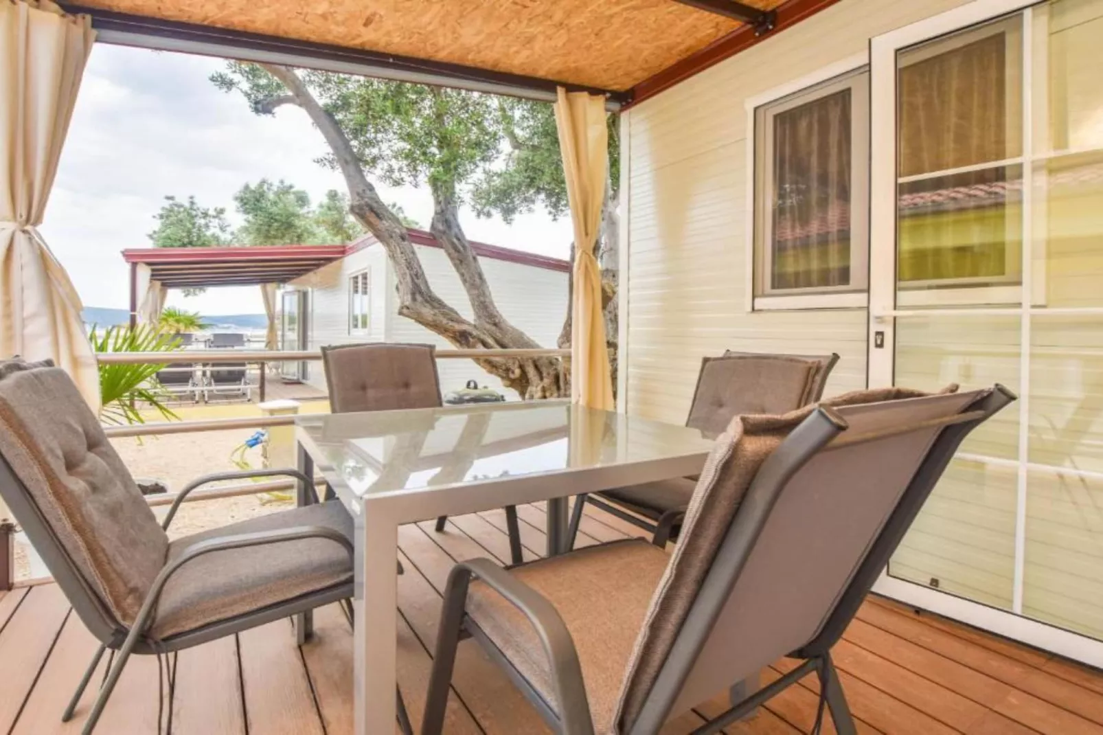 Mobile homes Bella vita 2-Terrasse