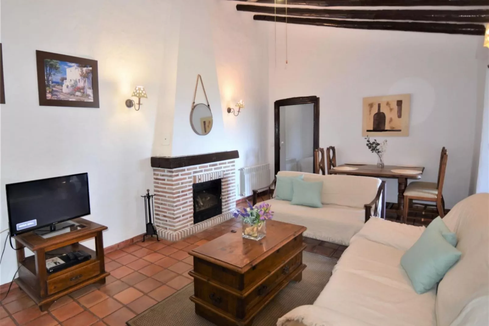 Cortijo Los Olivos-Living room