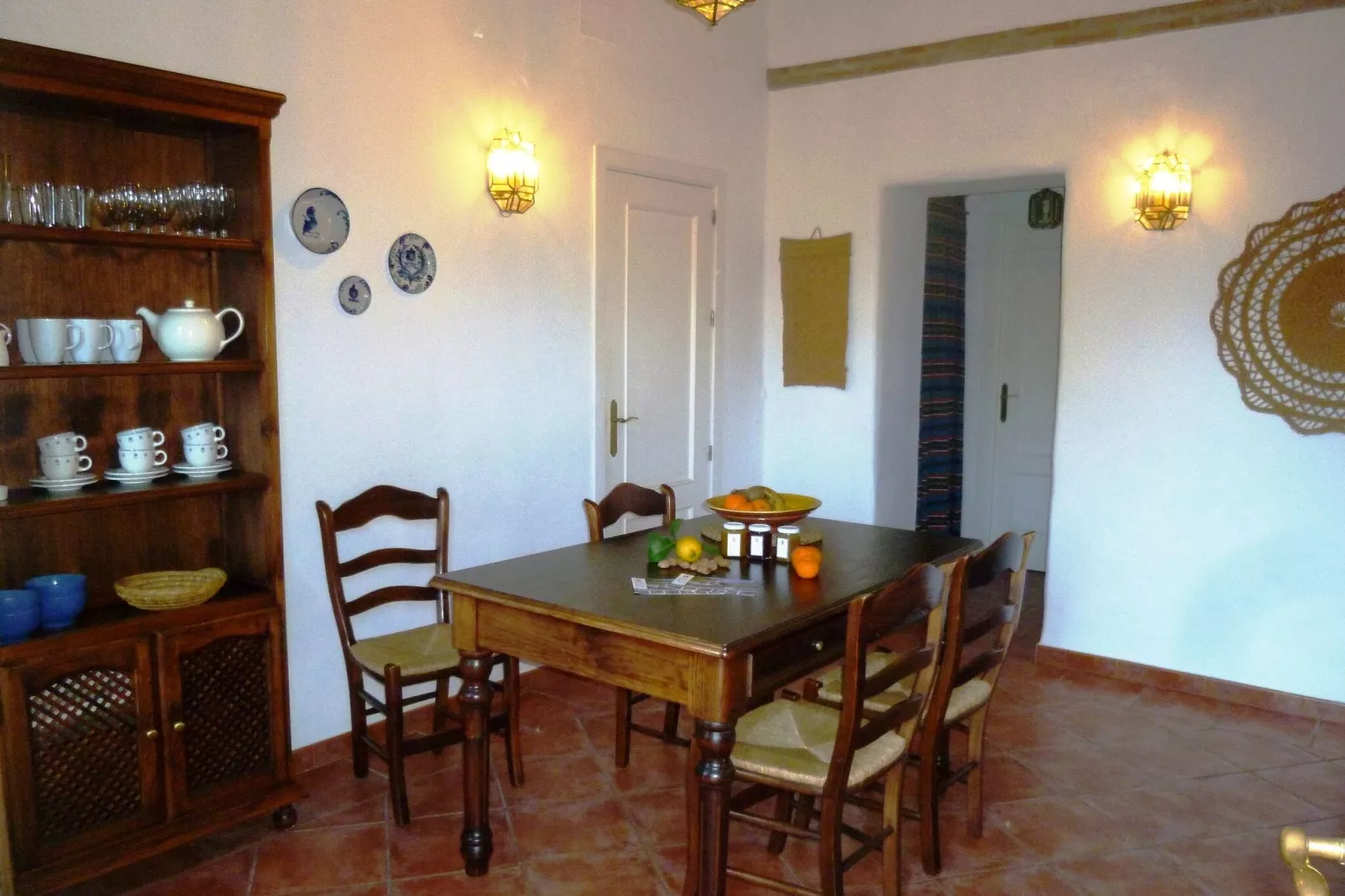 Finca Lomas de Tienda-Dining room
