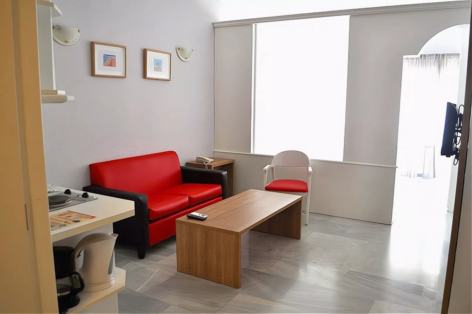 Apto 1dormitorio 4pax-Living room