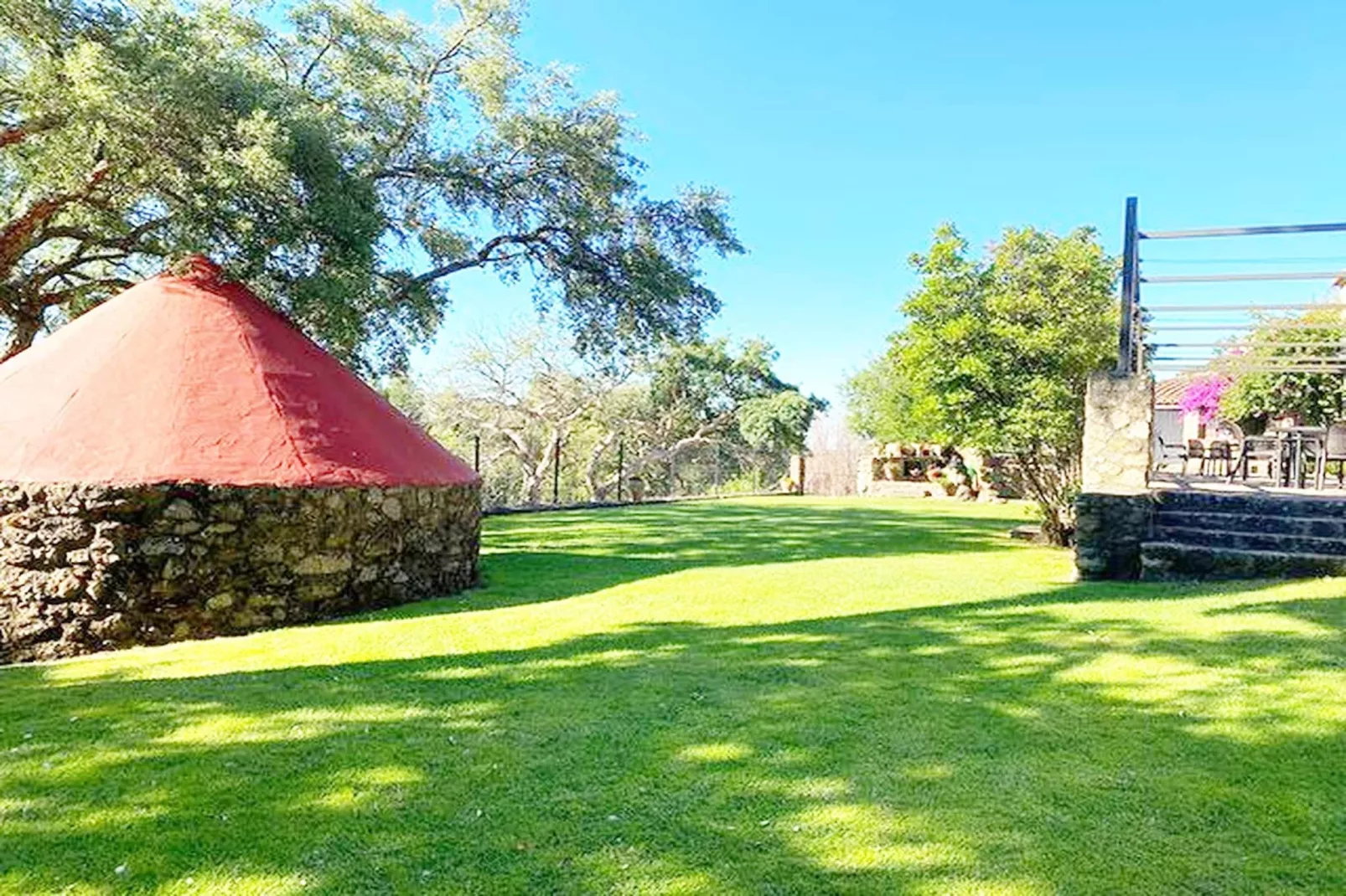 Casa Rural Virgen de la cabeza-Jardins en été