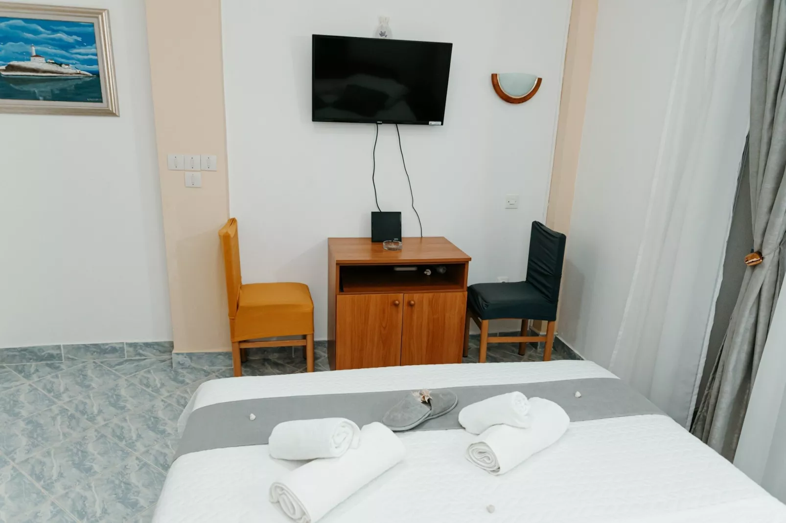 Apartments Dragobratović - Superior One Bedroom  Apartment with  Balcony and Side Sea View (Apartment 4)-Innenbereich