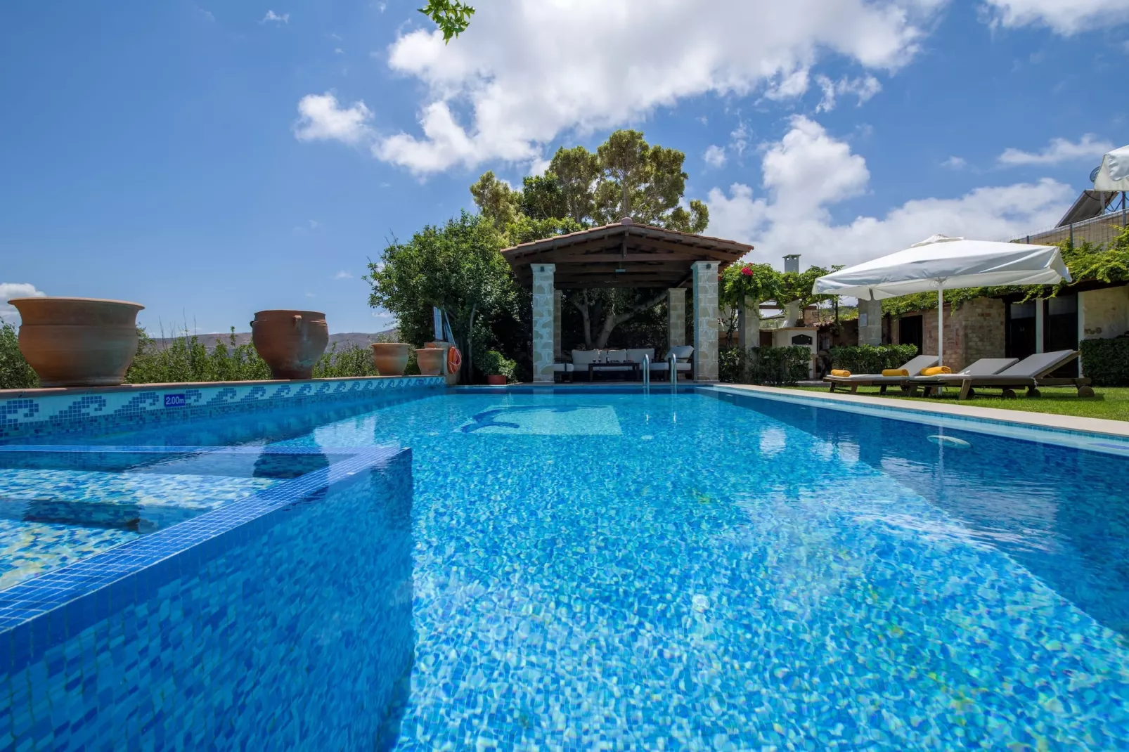 Villa Arhontariki 8prs-Schwimmbad