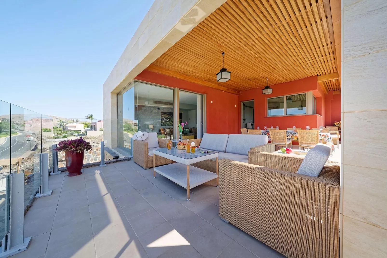 Piedra Amarilla 8 pax-Terrasse / balcon