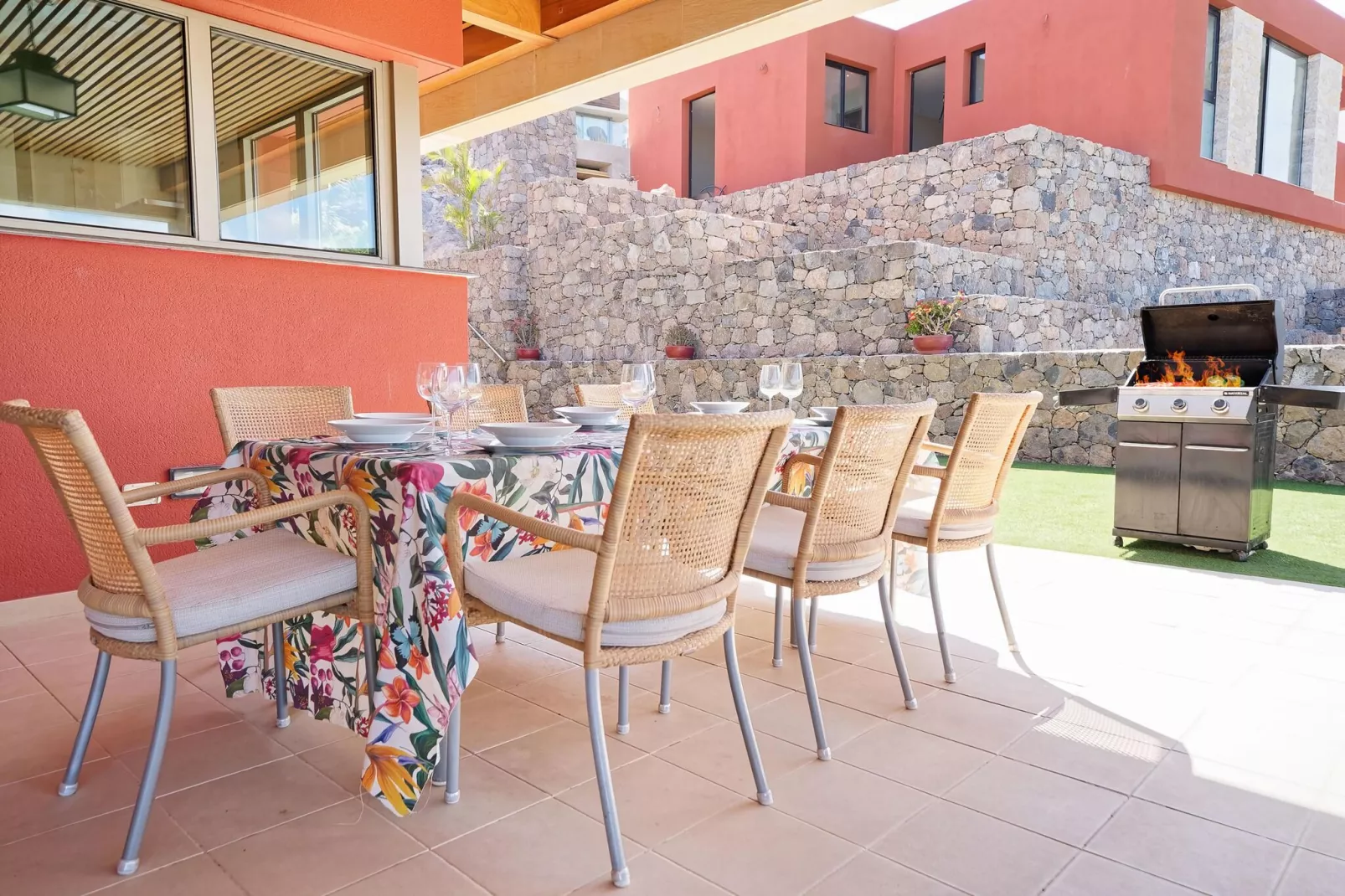 Piedra Amarilla 8 pax-Terrasse / balcon