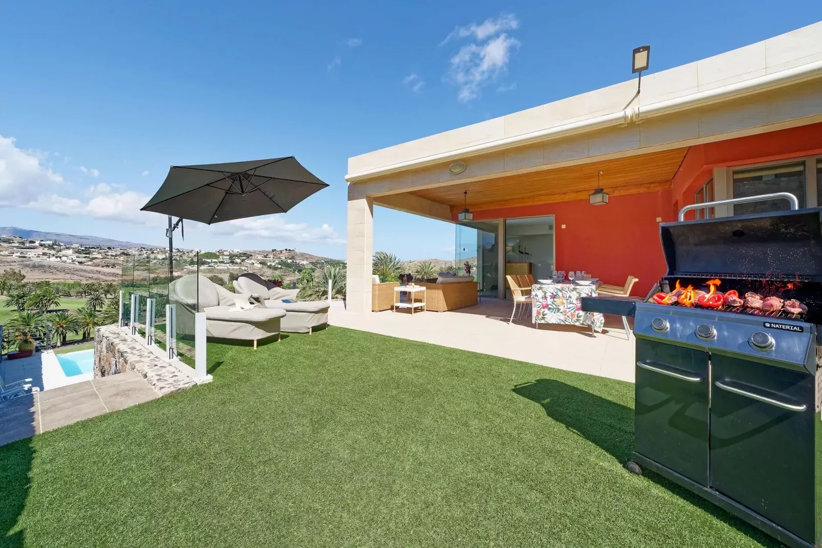 Piedra Amarilla 8 pax-Jardins en été