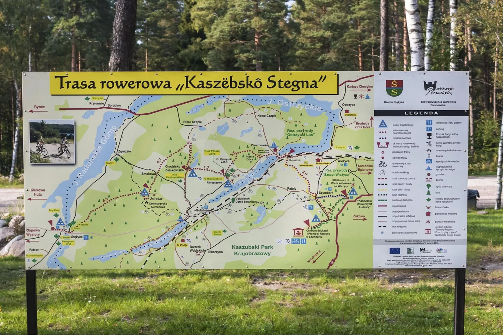 Dom wakacyjny w Szymbarku dla max 8 osób-Areas within 1km in summer