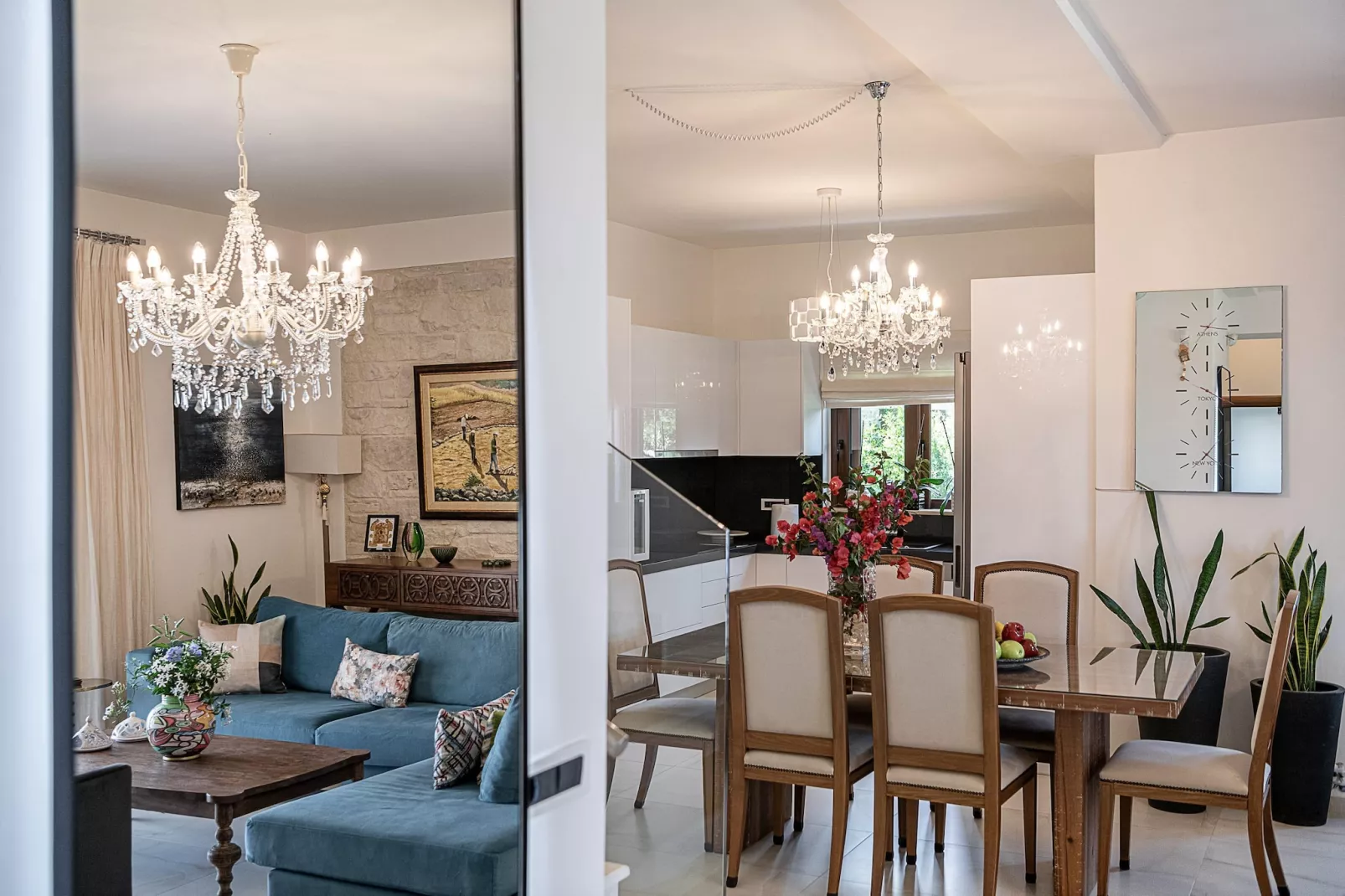 Villa Aloni 8prs-Salle à manger