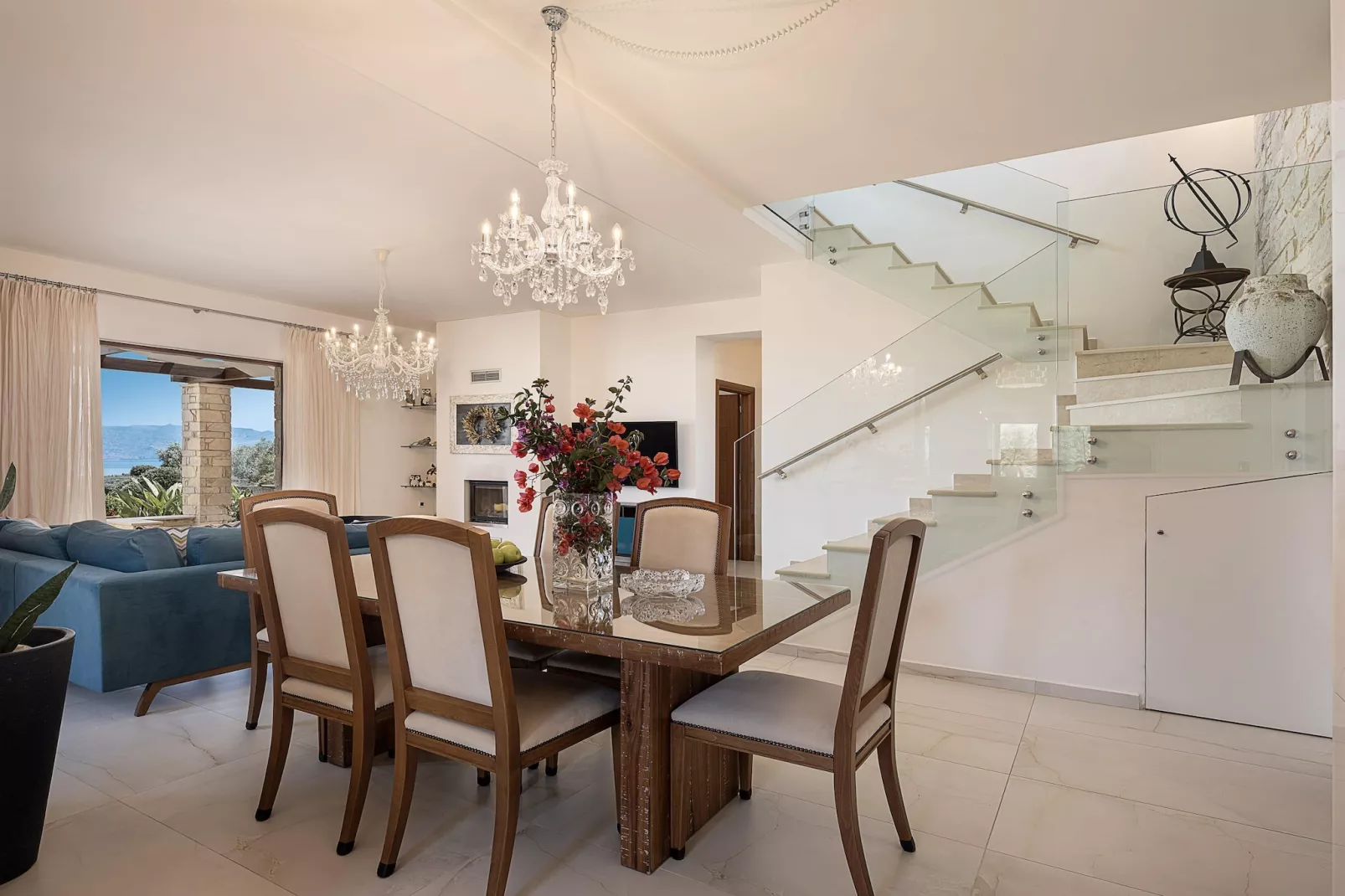 Villa Aloni 8prs-Salle à manger