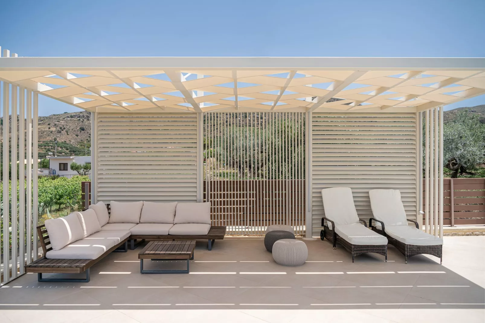 Villa Aloni 8prs-Terrasse / balcon