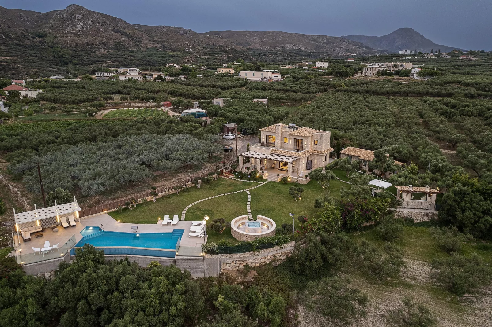 Villa Aloni 8prs-Zones été à 5 km