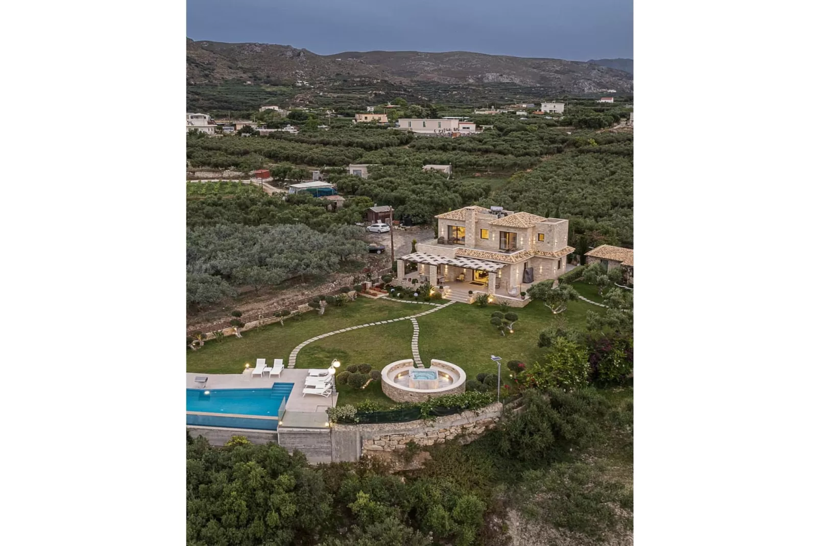 Villa Aloni 8prs-Zones été à 5 km