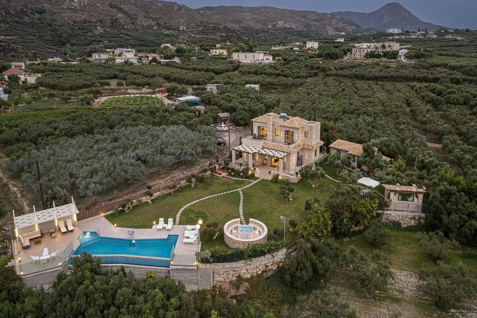 Villa Aloni 8prs-Zones été à 5 km