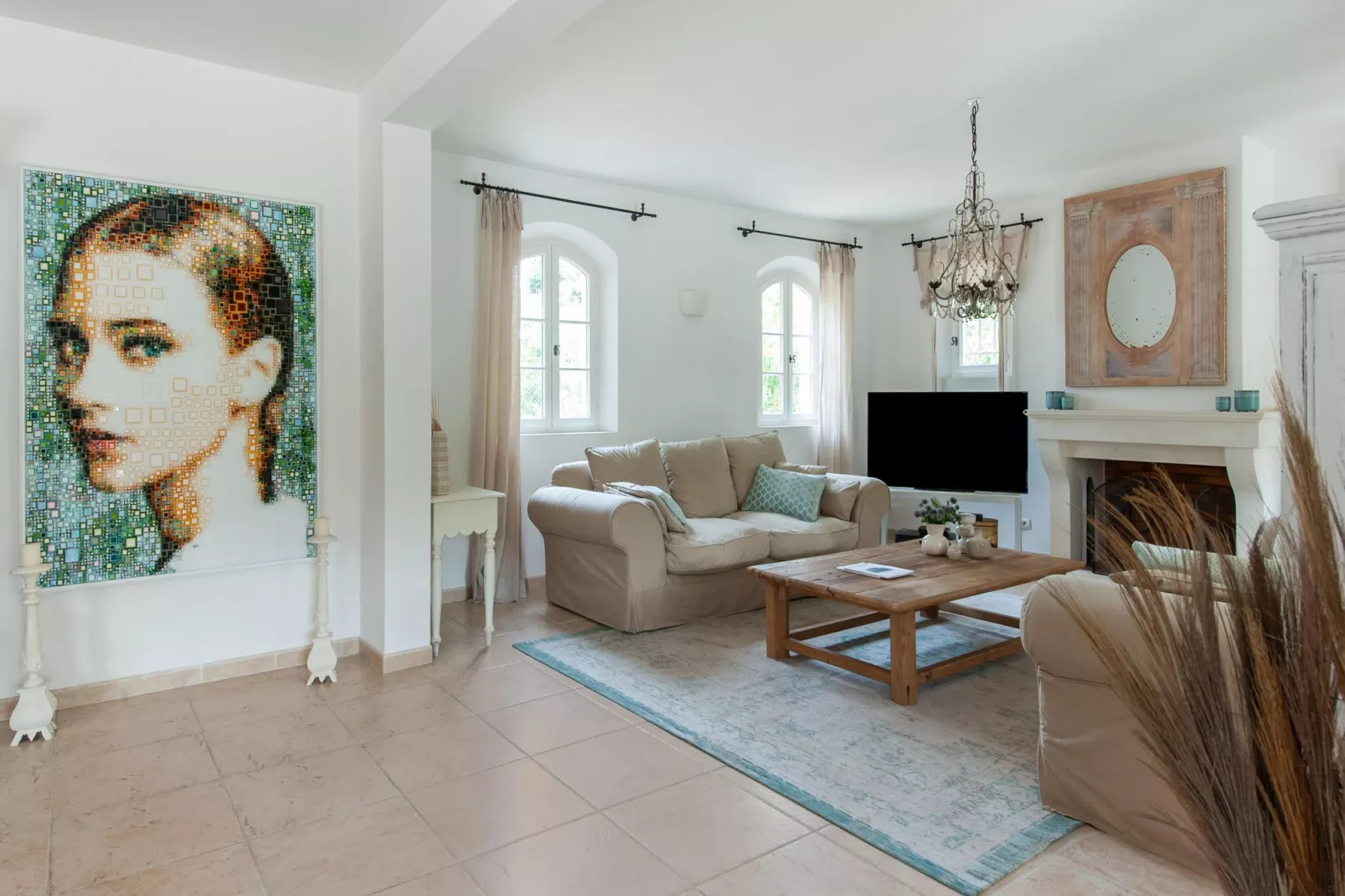 Villa Castellane version 8 pers-Living room
