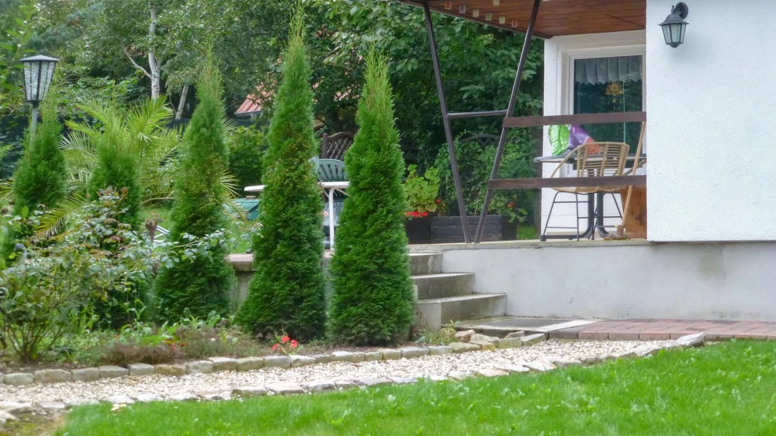 Im Harz-Gardens in summer