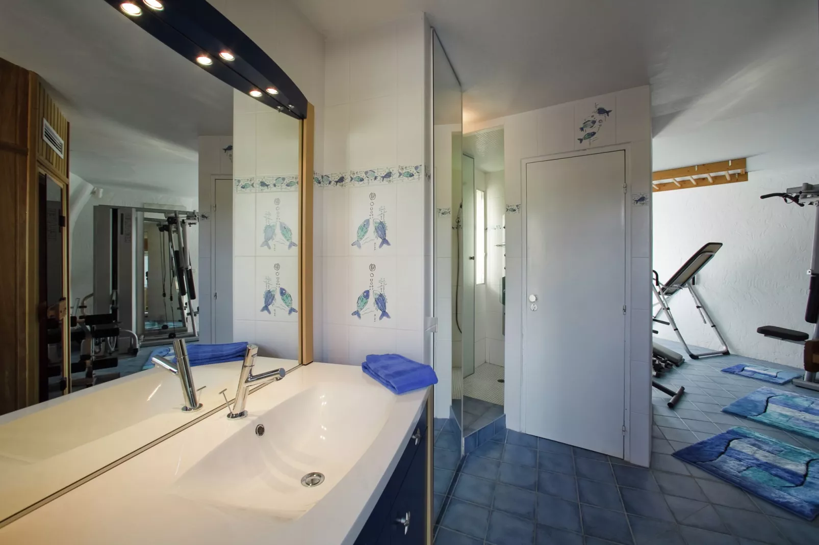Villa Mandelieu la Napoule-Badezimmer