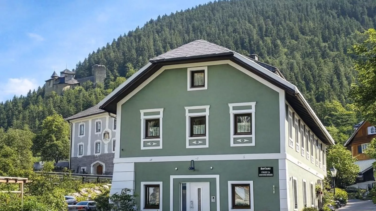 Schloßblick-Exterior in summer