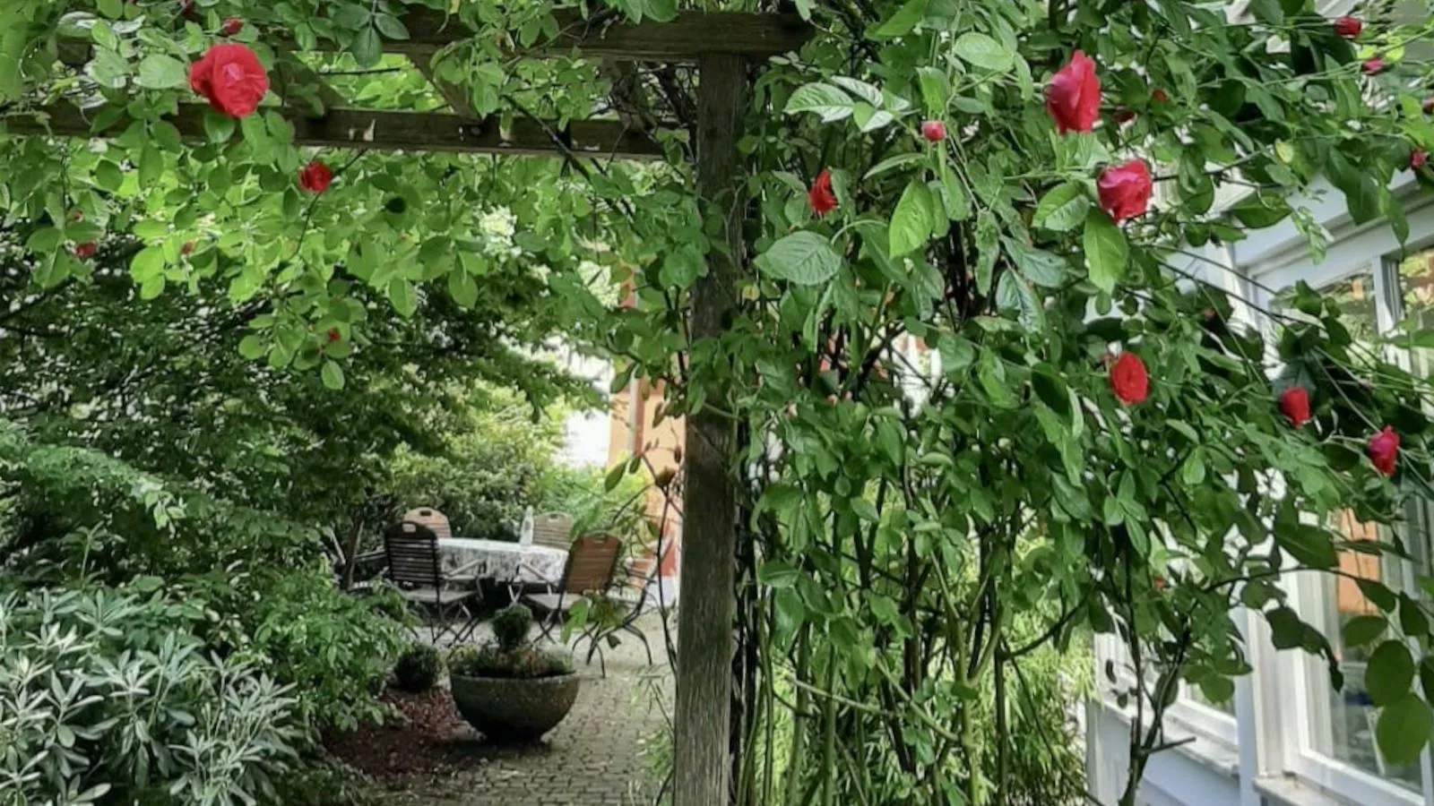 Bernhardsberg-Garten Sommer