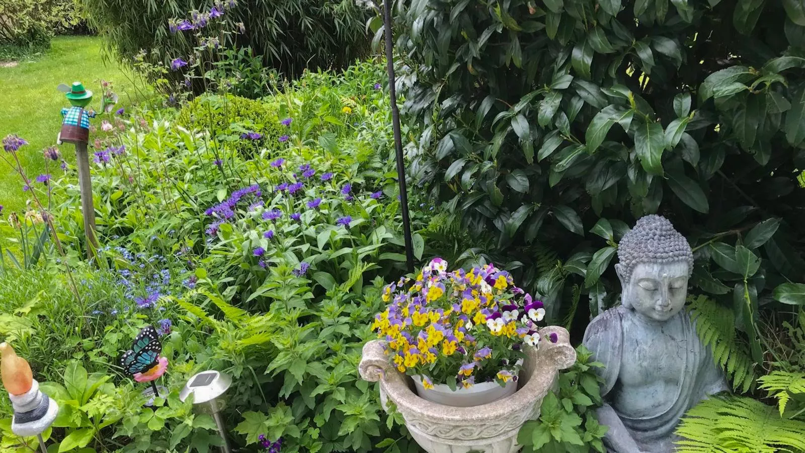 Böhmerwaldnest-Jardins en été