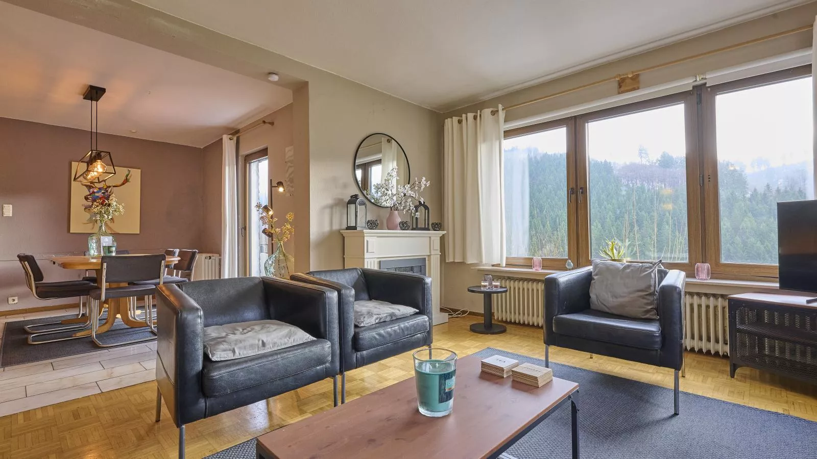 Kurhaus am Nordenau-Wohnzimmer