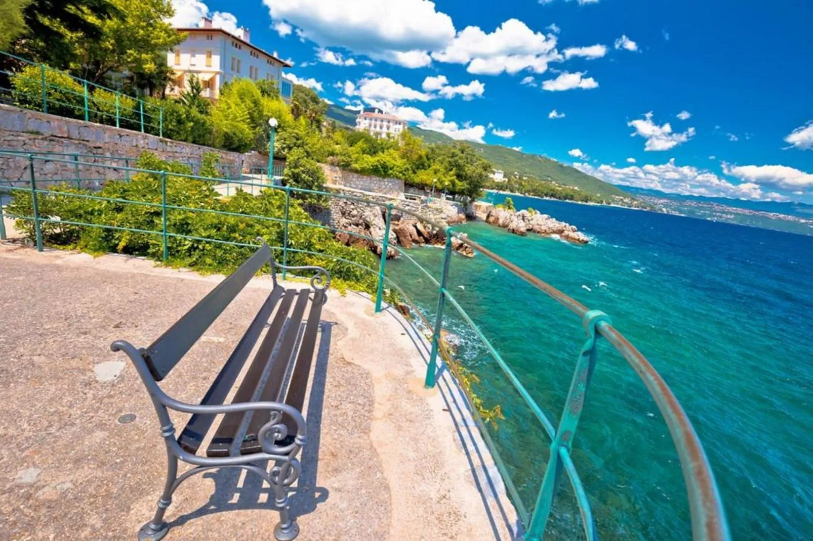 Aqua Maris Lovran - Two Bedroom Apartment with Balcony and Sea view-Ambiance