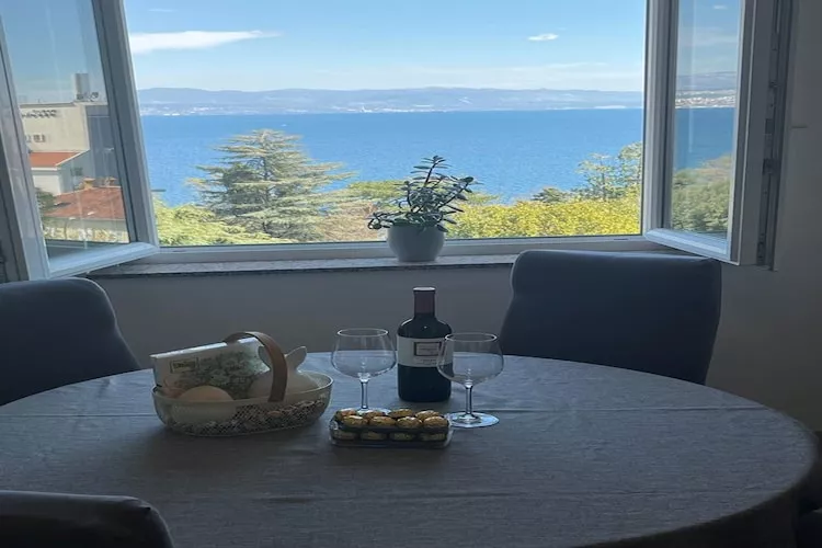 Aqua Maris Lovran - Two Bedroom Apartment with Balcony and Sea view-Vue