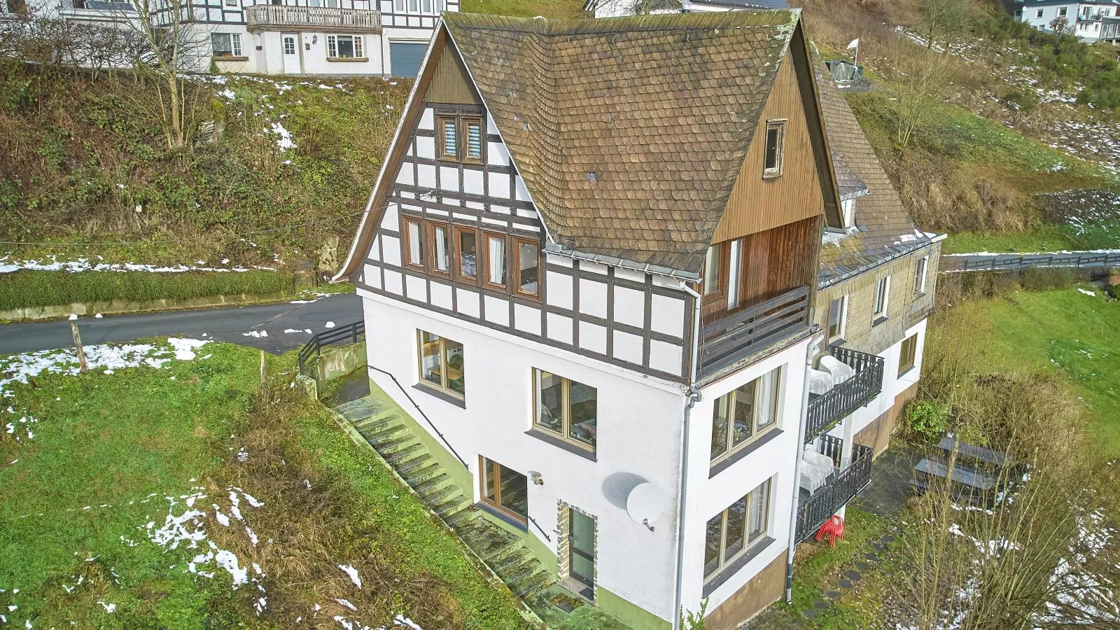 Kurhaus am Nordenau-Außenbereich Winter