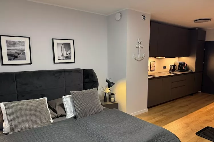 Apartament Spadochroniarzy Polskich 8b/12 Dziwnów-Living room