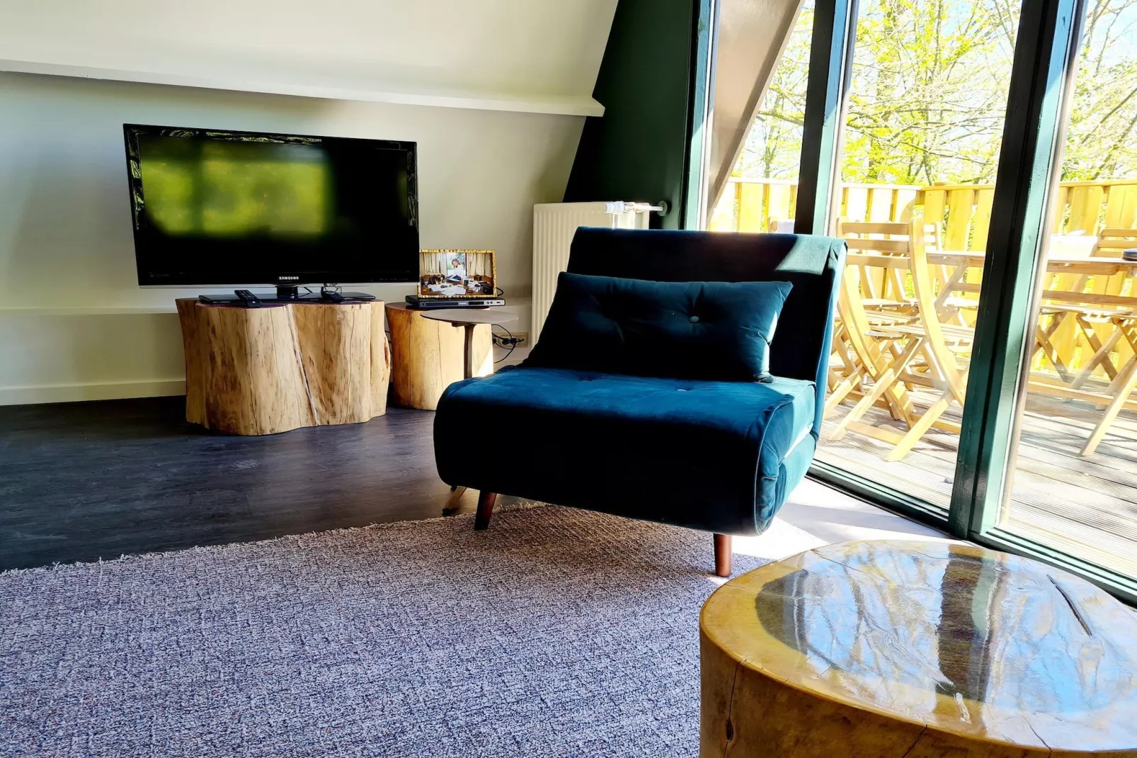 Chalet no 80-Living room