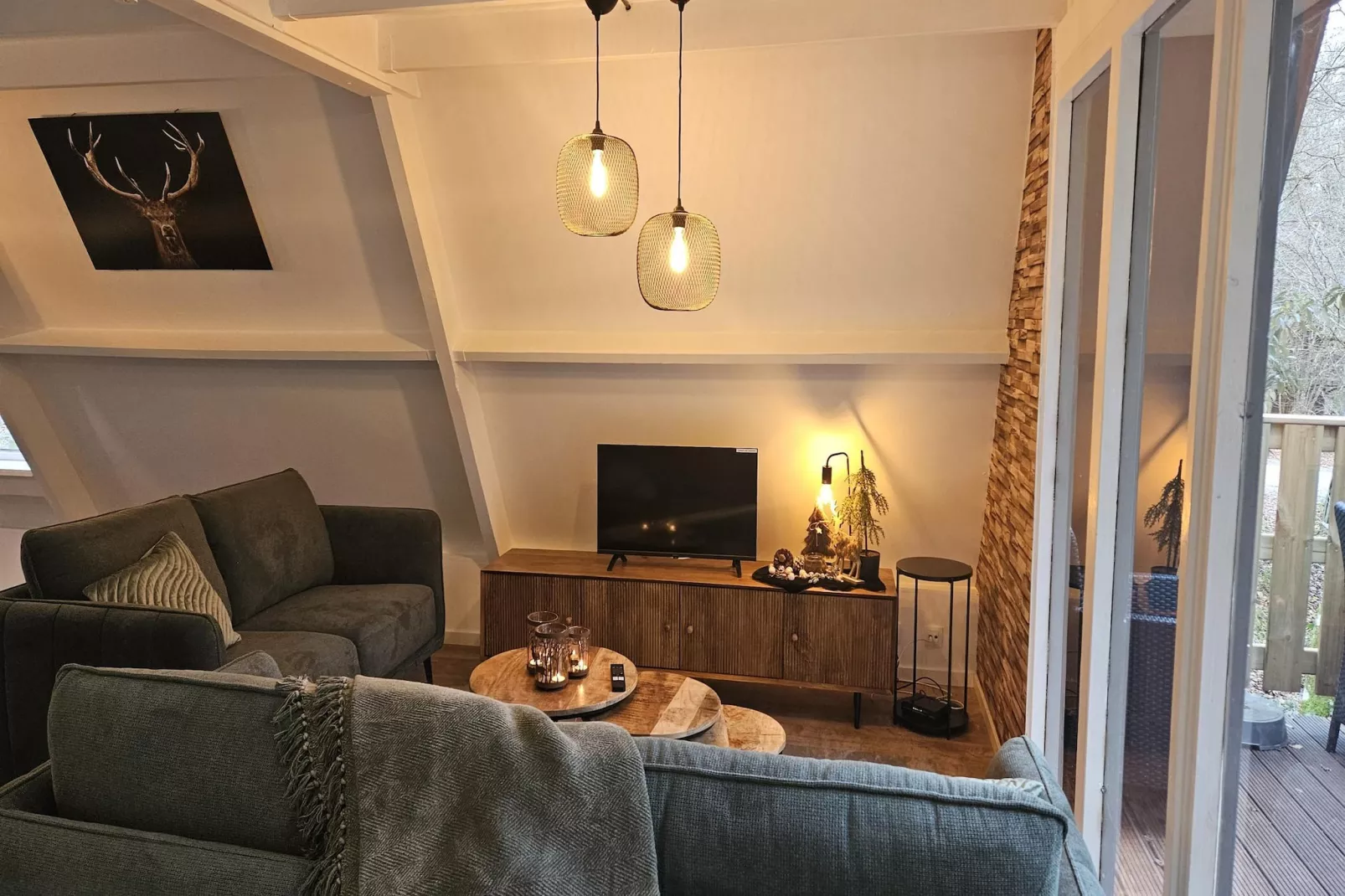 Chalet no 148-Wohnzimmer