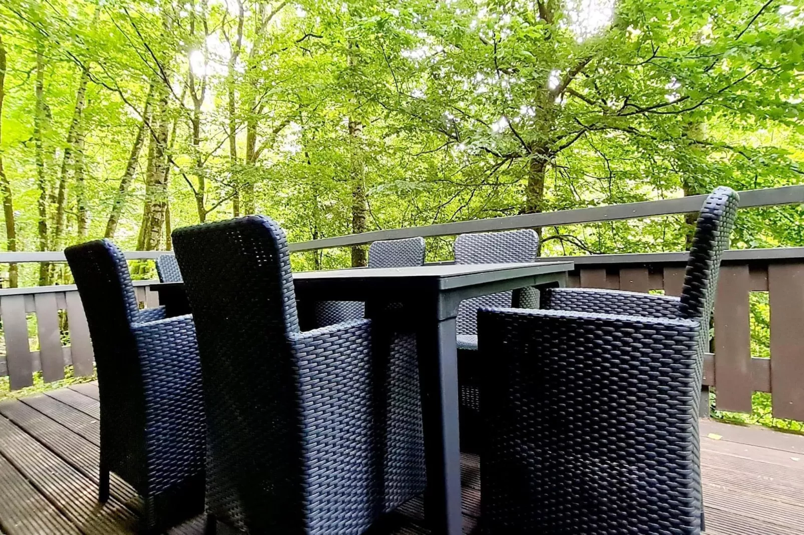 Chalet no 165-Terrasse/Balkon