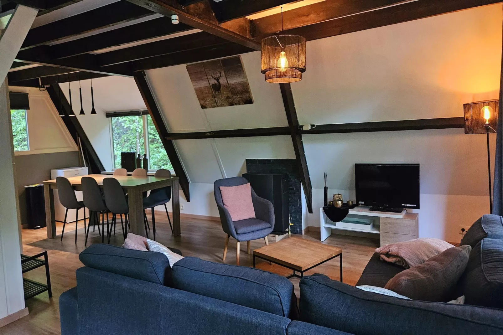 Chalet no 165-Wohnzimmer
